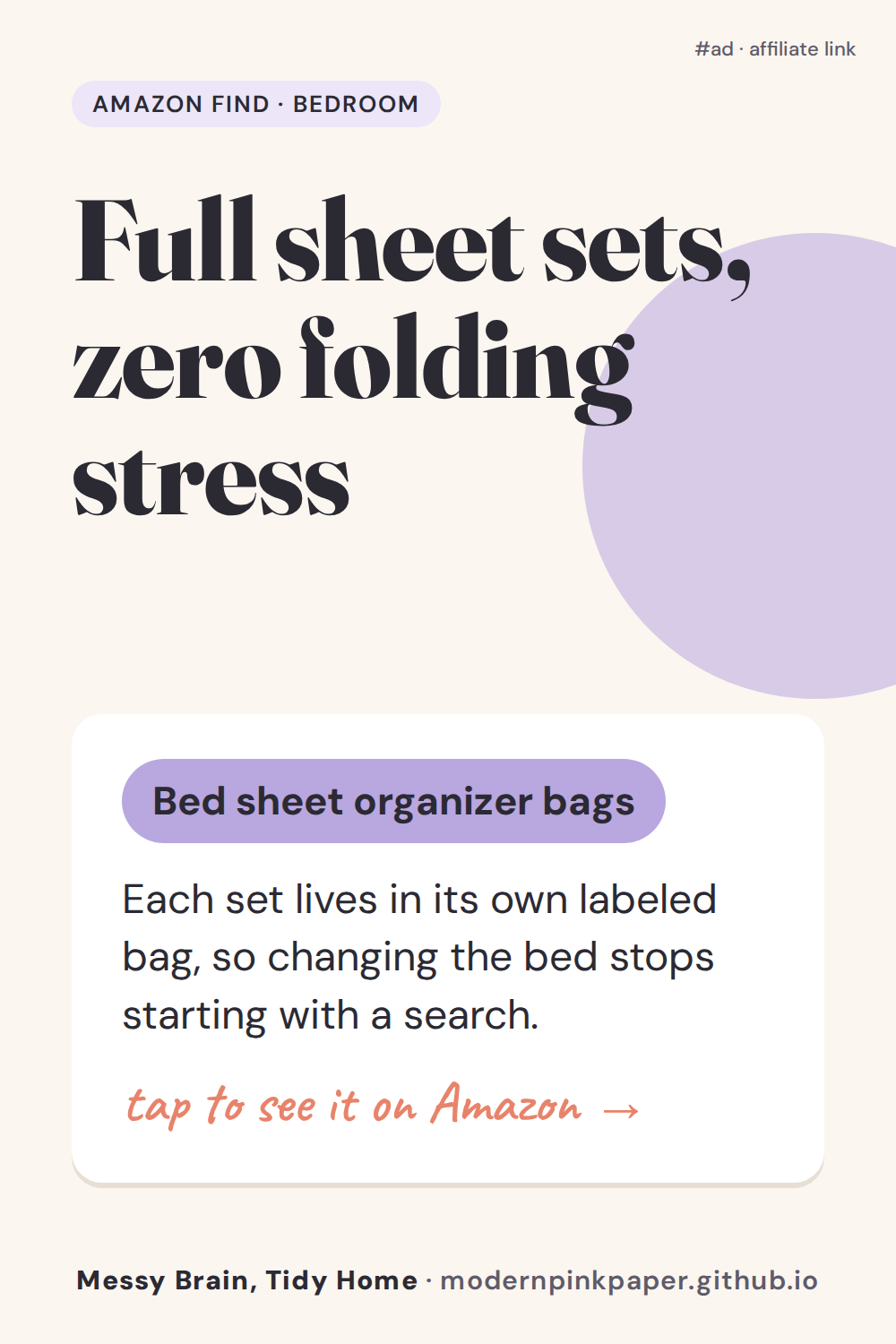 Full sheet sets, zero folding stress
