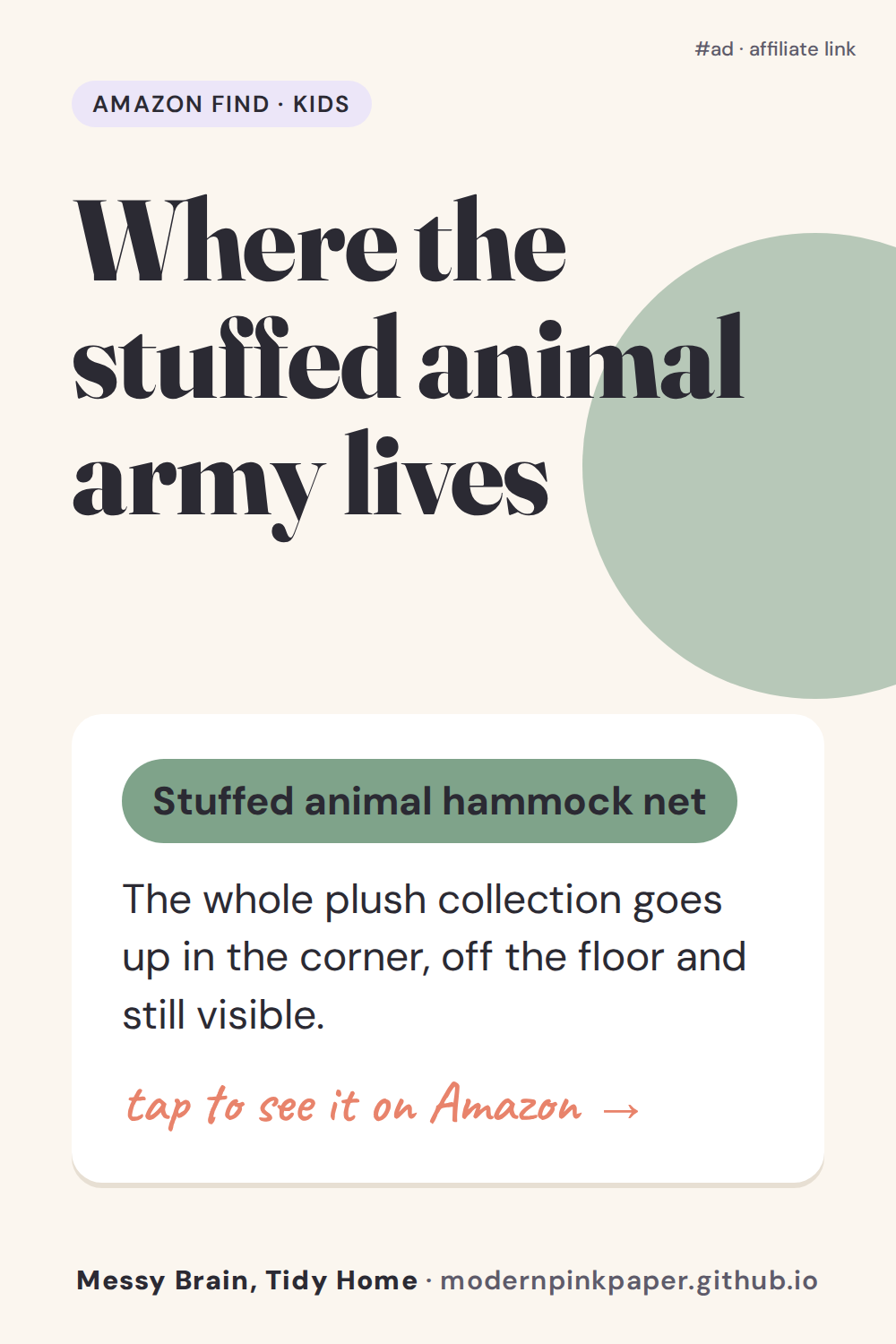 Where the stuffed animal army lives
